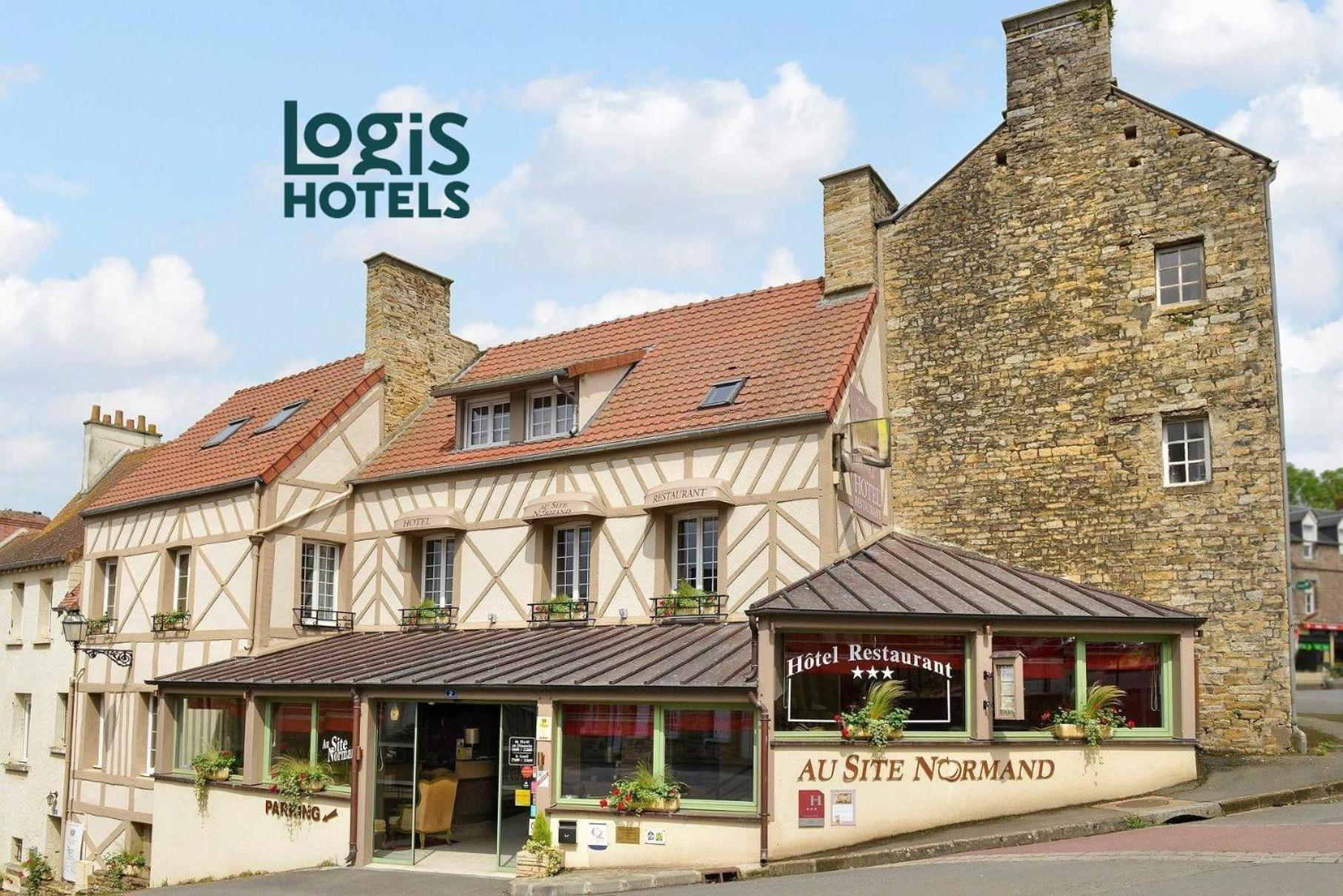 Logis Hotel Spa Restaurant Au Site Normand Clécy Exteriör bild
